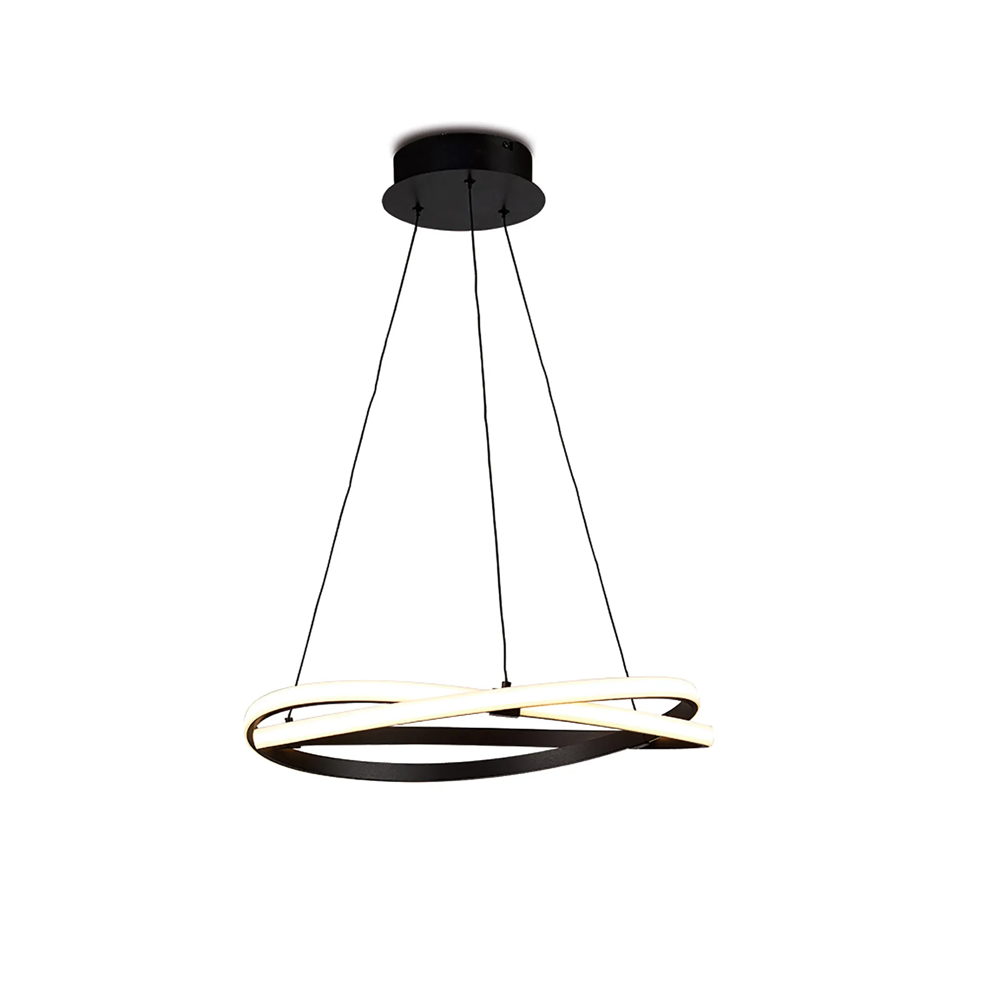 Infinity Brown Oxide Ceiling Lights Mantra Ring Pendants